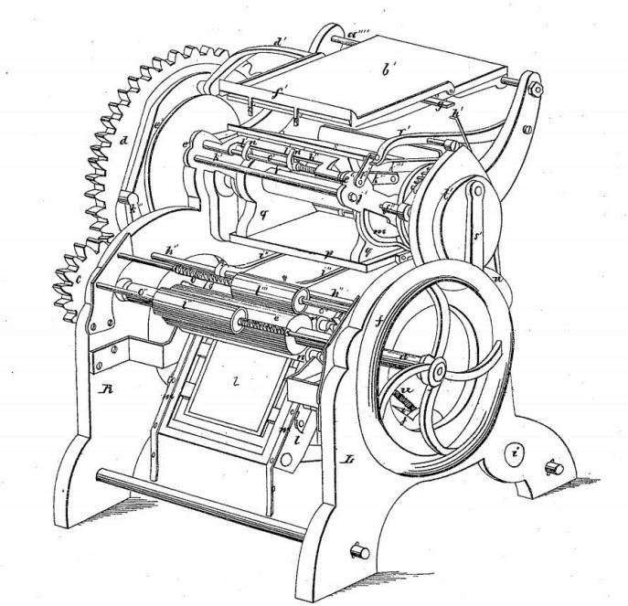 19世纪小型凸版印刷机在美国的发展
