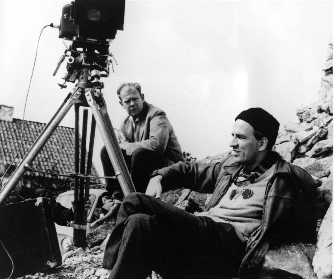 伯格曼与法罗岛3-拍摄《犹在镜中》Ingmar_Bergman_&_Sven_Nykvist.jpg