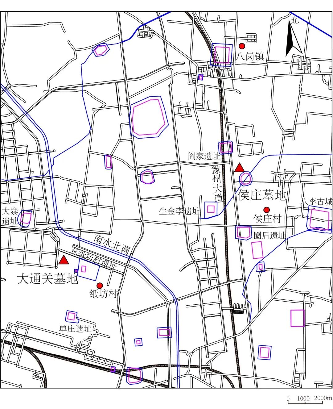 图一 大通关、侯庄遗址位置分布图.jpg