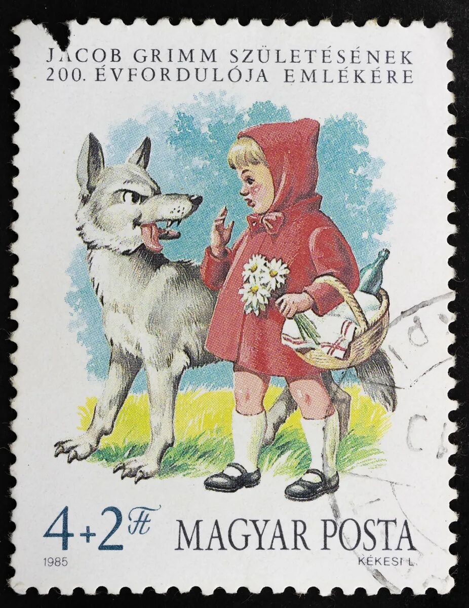 文化6 匈牙利1985年发行“雅各布格林200周年纪念日”系列邮票postage-stamp-hungary-circa-little-red-riding-hood-wolf-printed-series-th-birthday-jacob-grimm-234718829.jpg